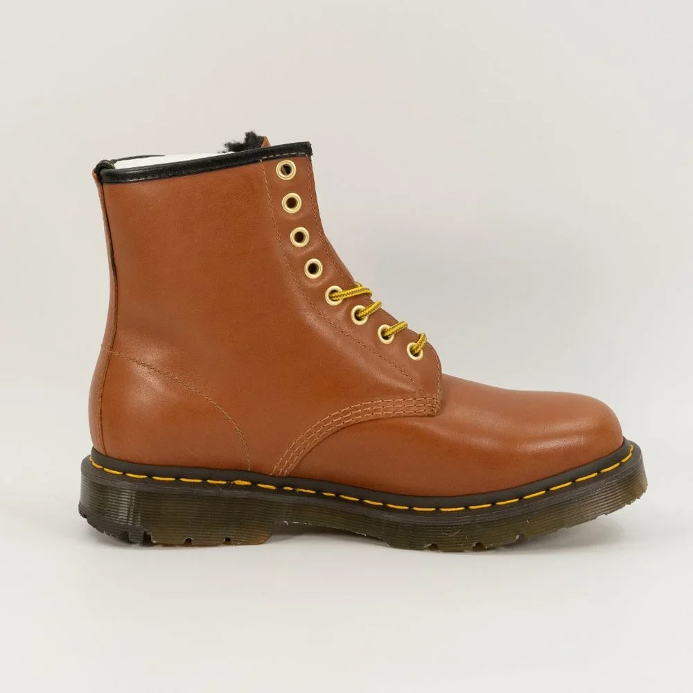Dr Marten's Men's 1460 Blizzard Wintergrip Lace Up Tan Boots 26860220 Multi Size